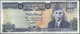 Pakistan P.43 1000 Rupien (1988-96) (2) 