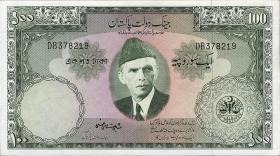 Pakistan P.18a 100 Rupien (1957) (2+) 