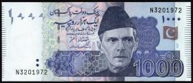 Pakistan P.50b 1000 Rupien 2007 (1) 