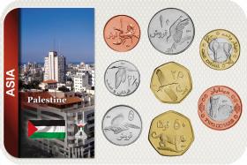 Kursmünzensatz Palästina 