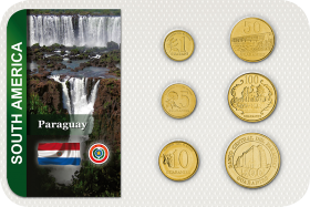 Kursmünzensatz Paraguay 