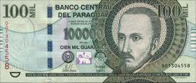 Paraguay P.233a 100.000 Guaranies 2007 (1) 