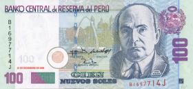 Peru P.181 100 Nuevos Soles 2006 (1) 