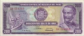 Peru P.096 200 Soles de Oro 1968 (1) 
