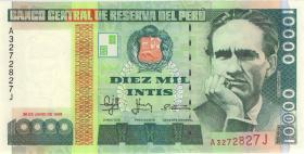 Peru P.141 10.000 Intis 1988 (1) 