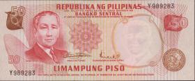 Philippinen / Philippines P.151 50 Piso (1970) (1) 
