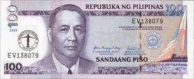 Philippinen / Philippines P.199 100 Piso 2008 Gedenkbanknote (1) 