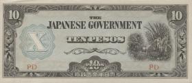 Philippinen / Philippines P.108 10 Pesos 1942 (1) 