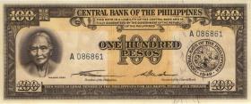 Philippinen / Philippines P.139 100 Pesos (1949-1969)  (1) 