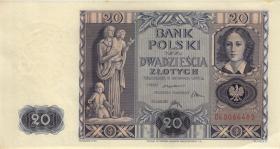 Polen / Poland P.077 20 Zlotych 1936 (1/1-) 