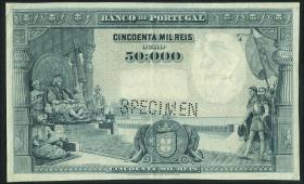 Portugal P.085 50000 Reis o.D. Specimen (2) 