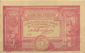 Portugal P.098 5 Centavos 1918 (1) 