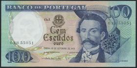 Portugal P.169b 100 Escudos 1978 (1-) 