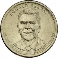 USA 1 Dollar 2016 40. Ronald Reagen 