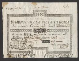 Italien - Vatikan P.S314 16 Scudi 1792 (2) 