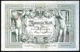 R.007: 20 Reichsmark 1882 (3+) 