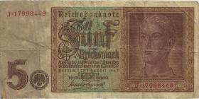 R.179: 5 Reichsmark 1942 (4) 