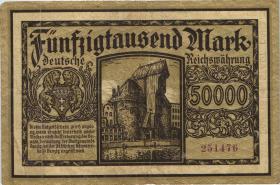 R.798: Danzig 50.000 Mark 1923 (3) 