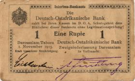 R.916o: Deutsch-Ostafrika 1 Rupie 1915 V (2) 