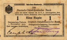 R.916p: Deutsch-Ostafrika 1 Rupie 1915 Y (3) 