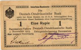 R.916t: Deutsch-Ostafrika 1 Rupie 1915 D2 (1/1-) 
