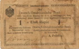 R.918c: Deutsch-Ostafrika 1 Rupie 1915 F (3) 