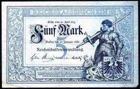 R.006: 5 Reichsmark 1882 (3) 