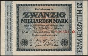 R.115e: 20 Milliarden Mark 1923 (1) 