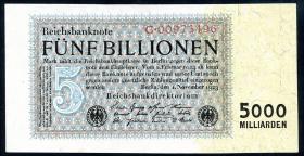 R.127a: 5 Billionen Mark 1923 (1/1-) 