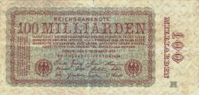 R.130b 100 Milliarden Mark 1923 H (3) 