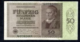 R.136: 50 Billionen Mark 1924 (3/2) 