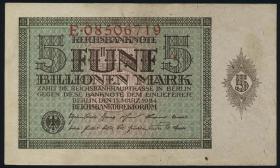 R.138: 5 Billionen Mark 1924 (3+) 