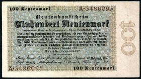R.159: 100 Rentenmark 1923 (3) 