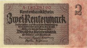 R.167f: 2 Rentenmark 1937 Differdingen (2+) 