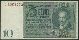 R.173b: 10 Reichsmark 1929 (1-) 