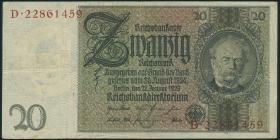 R.174: 20 Reichsmark 1929 (3) 