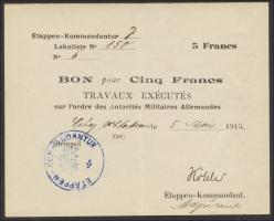 R.408 5 Francs 1915 (2) 