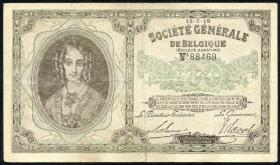 R.437: Belgien 100 Francs 1915 (3) 