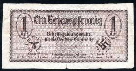 R.500 Wehrmachtsausgabe 1 Reichspfennig (1942) braun (4) 