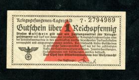 R.515: Kriegsgefangenengeld 1 Reichspfennig (1939) (1) Serie 7 