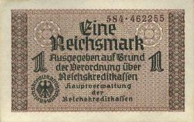 R.551F:  1 Reichsmark (1939) braune KN (1/1-) 