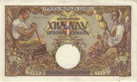R.610a: Serbien 1000 Dinara 1942 (2) 