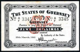 R.638: 5 Shillings 1941 (3) 
