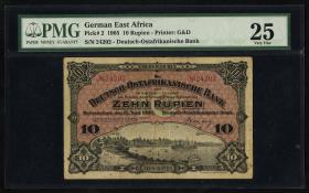 R.901 Deutsch-Ostafrika 10 Rupien 1905 No.24202 (3) 