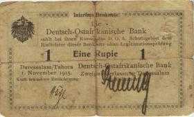 R.916a: Deutsch-Ostafrika 1 Rupie 1915 B (4) 