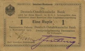 R.917b: Deutsch-Ostafrika 1 Rupie 1915 C (2) 