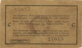 R.917b: Deutsch-Ostafrika 1 Rupie 1915 C (3-) 