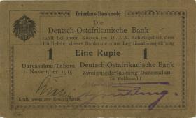 R.917c: Deutsch-Ostafrika 1 Rupie 1915 D (3) 