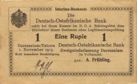 R.918a:  Deutsch-Ostafrika 1 Rupie 1915 E (1) 