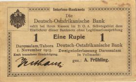 R.918b: Deutsch-Ostafrika 1 Rupie 1915 E (2) 